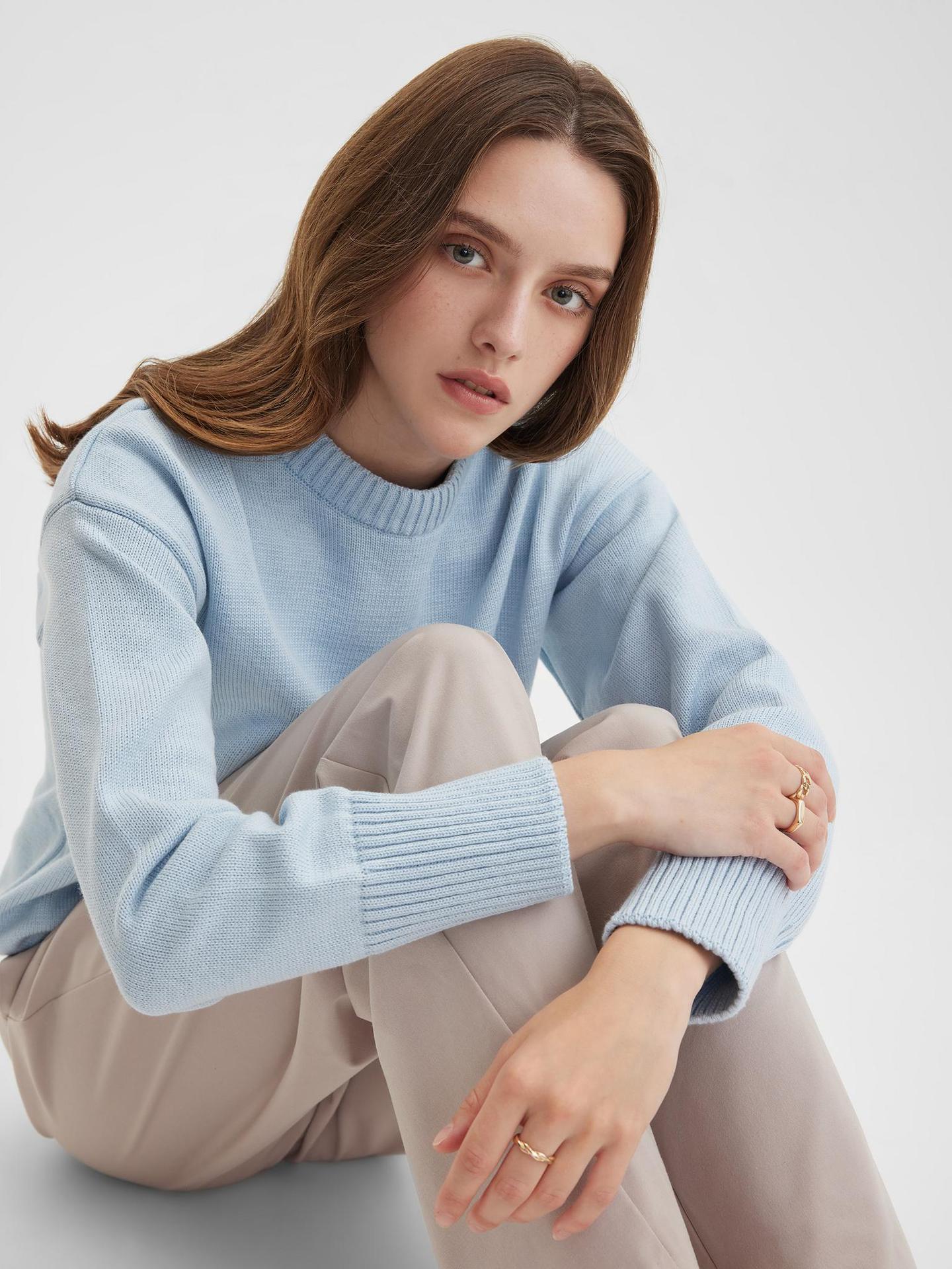 Audrey O Neck Oversized Casual Women Sweater