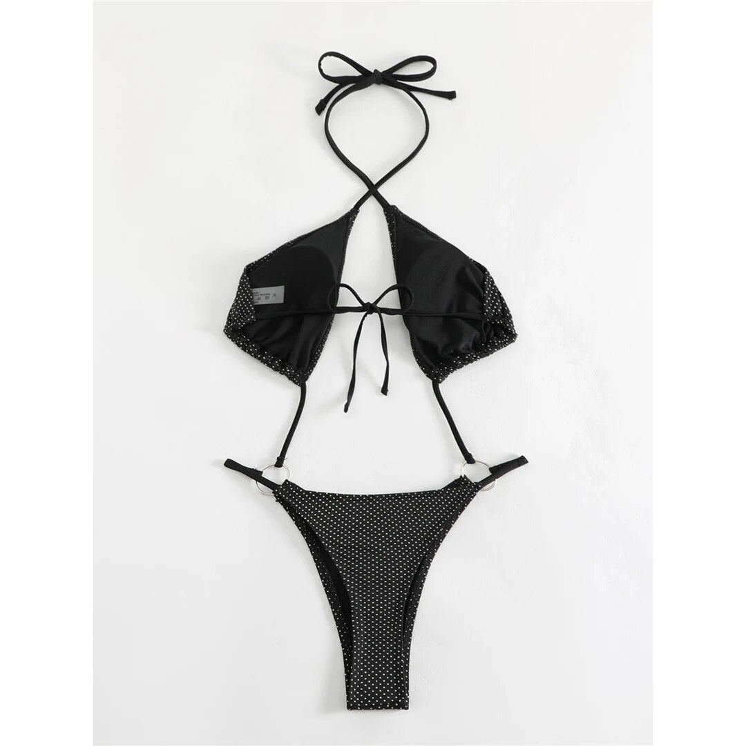 Phyllis Sexy Dots Extreme String Bikini