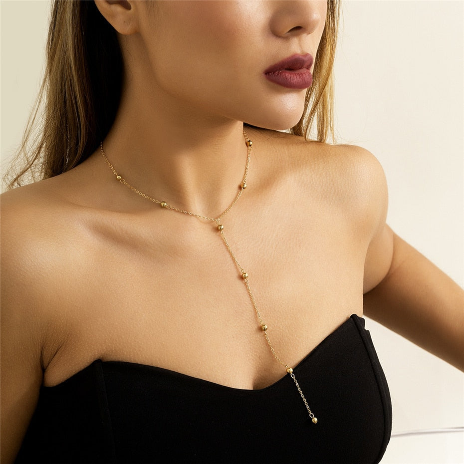 Belinda Long Tassel Necklace