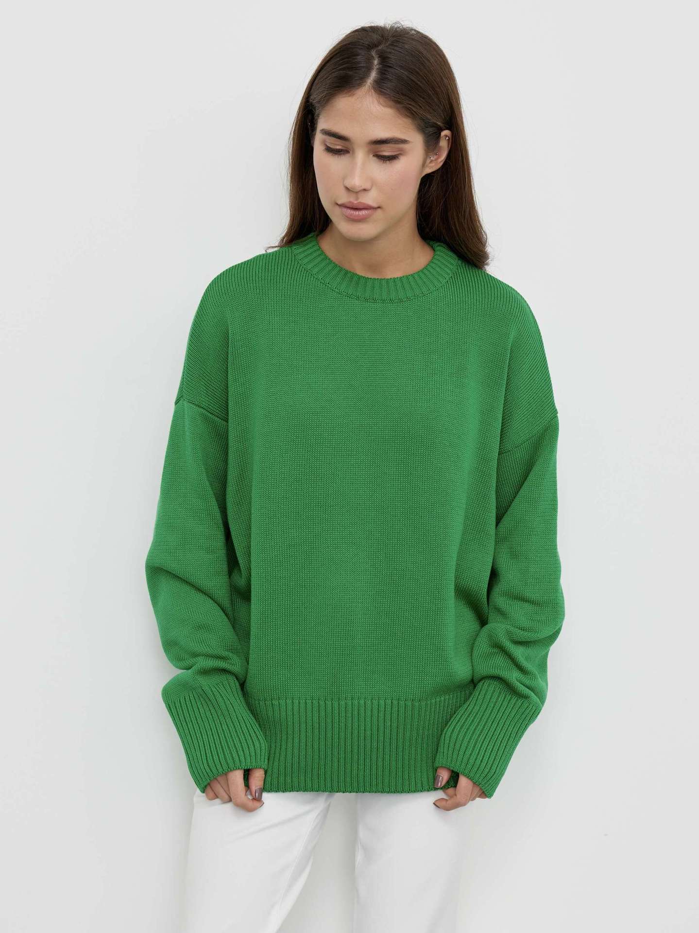 Audrey O Neck Oversized Casual Women Sweater