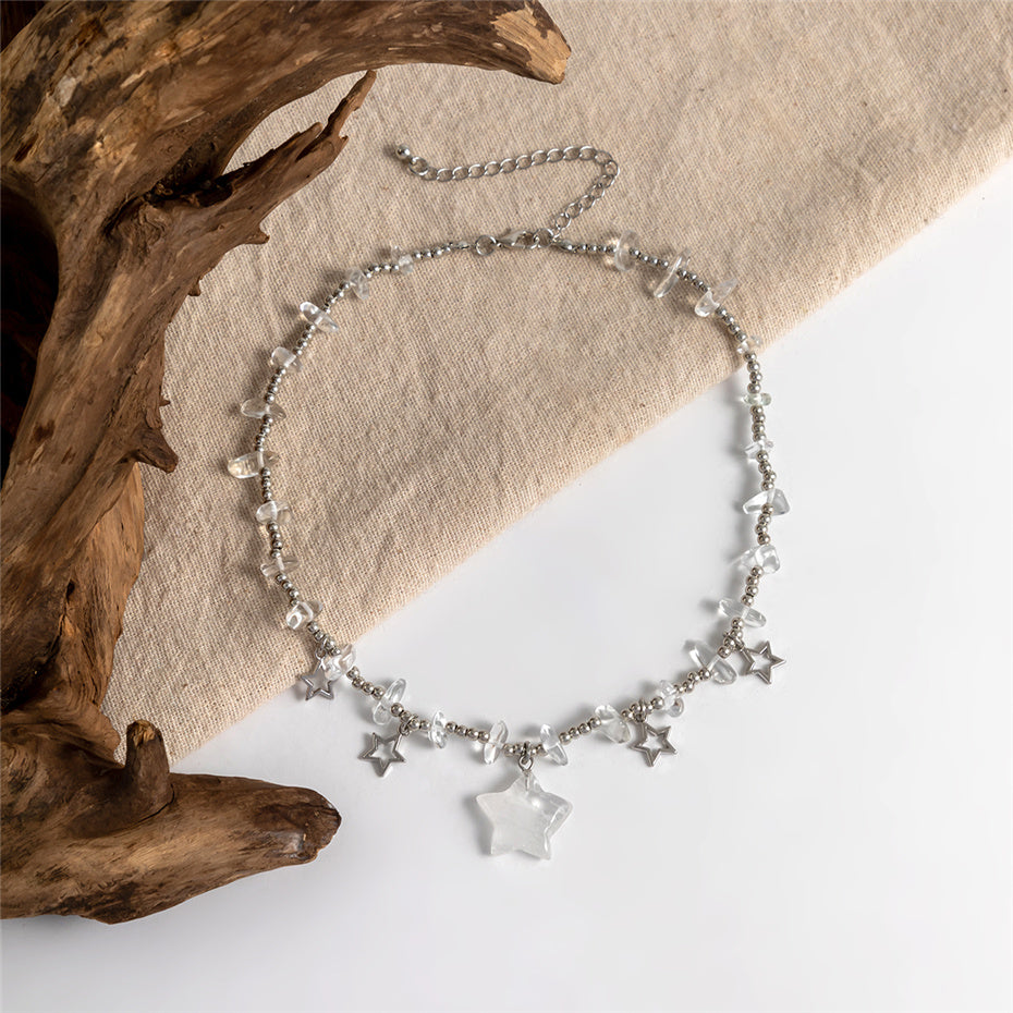 Joan Boho Colorful Stone Necklace