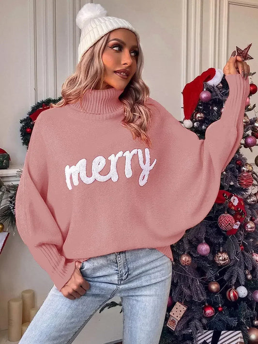 Bertha Christmas Loose Women Sweater