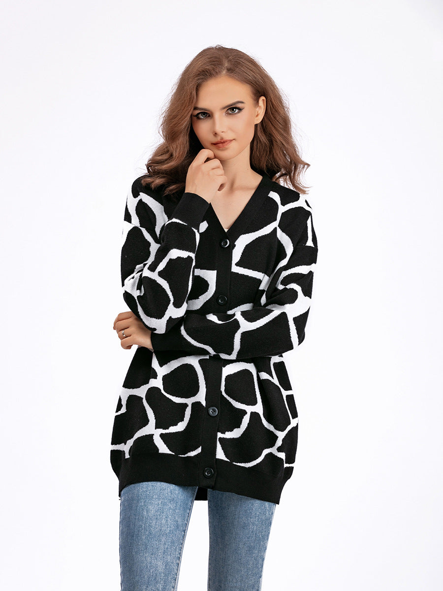 Eliza Warm Long Sleeve Oversized Women Sweater