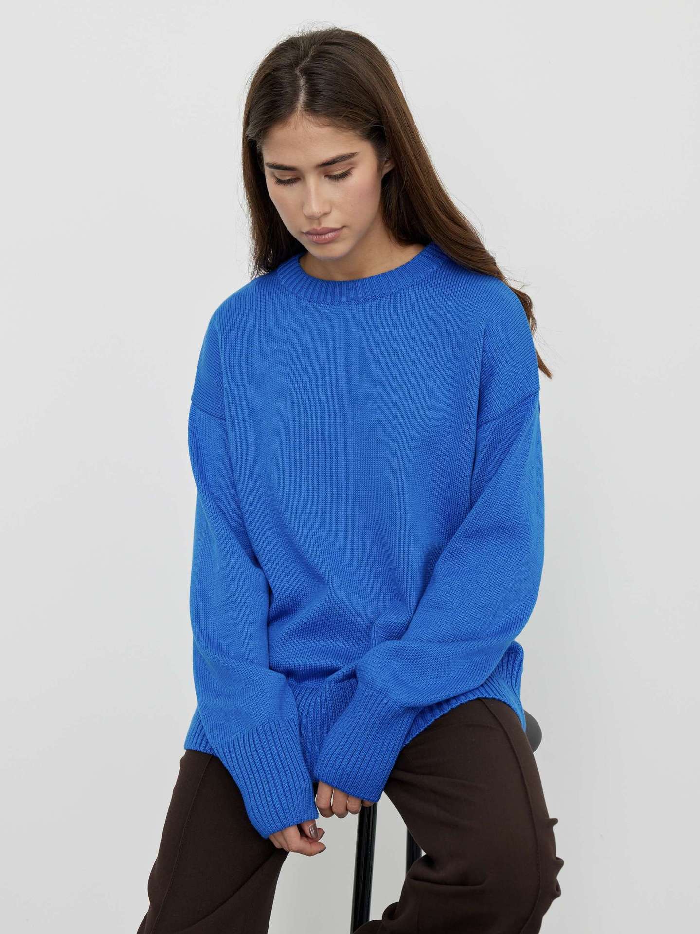 Audrey O Neck Oversized Casual Women Sweater