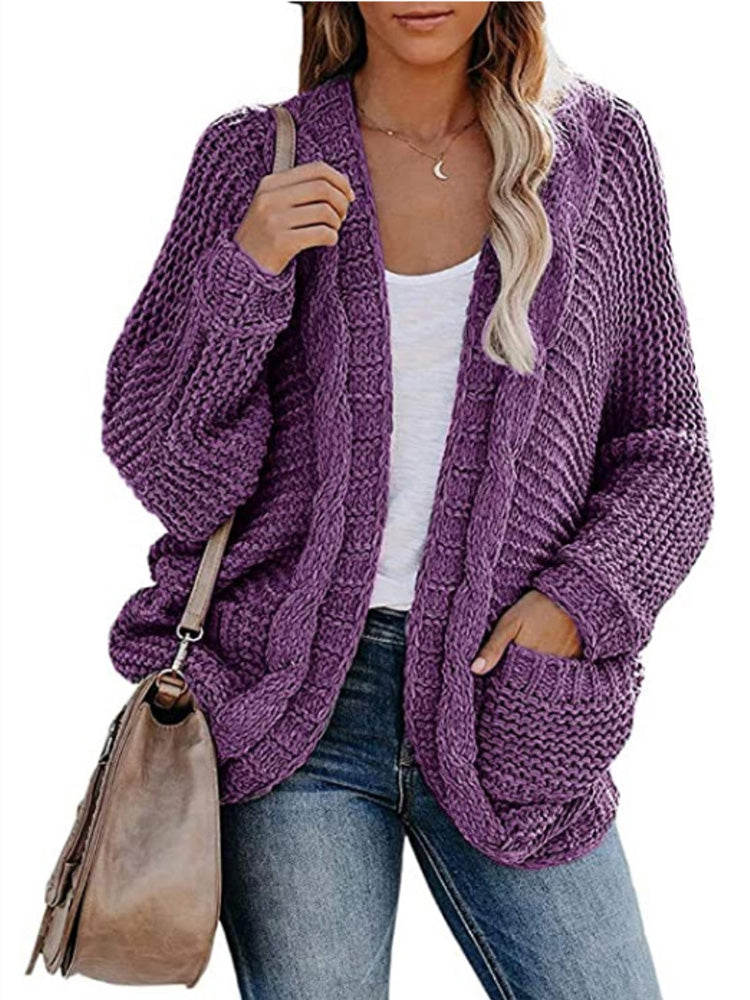 Sheila Oversize Sleeve Boho Knitted Women Sweater