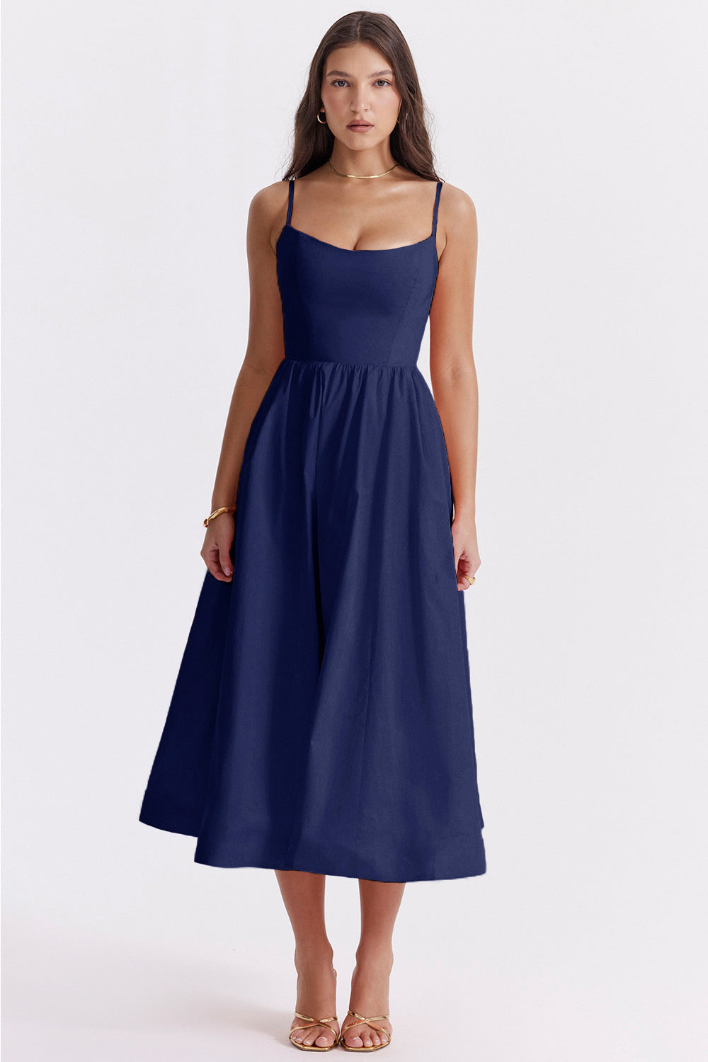 Joan A-line Loose Midi Dress