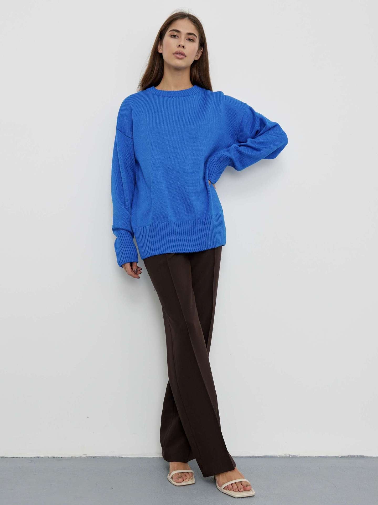 Audrey O Neck Oversized Casual Women Sweater