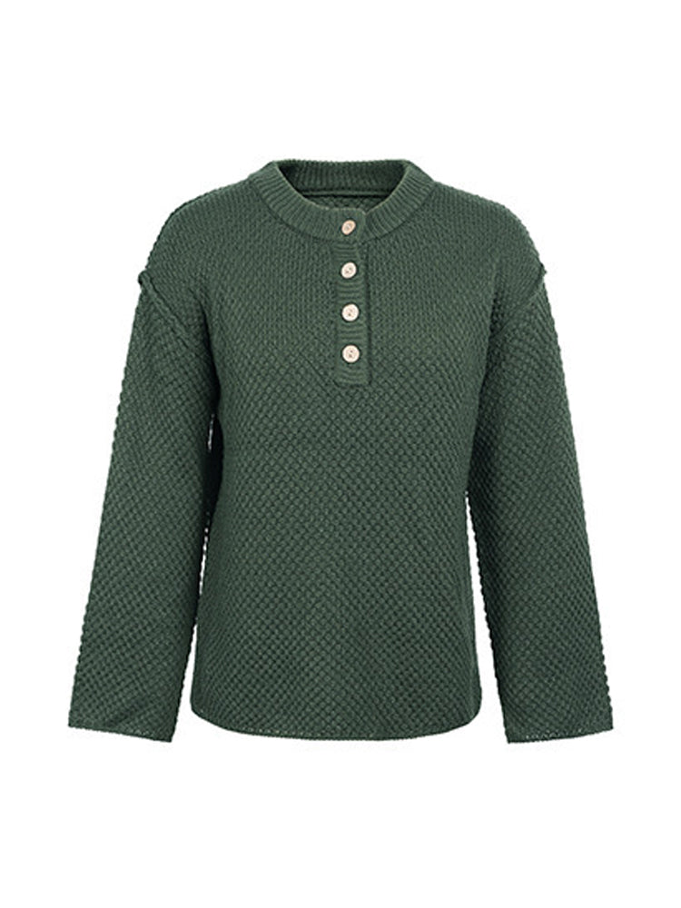 Veronica Vintage Long Sleeve Women Sweater