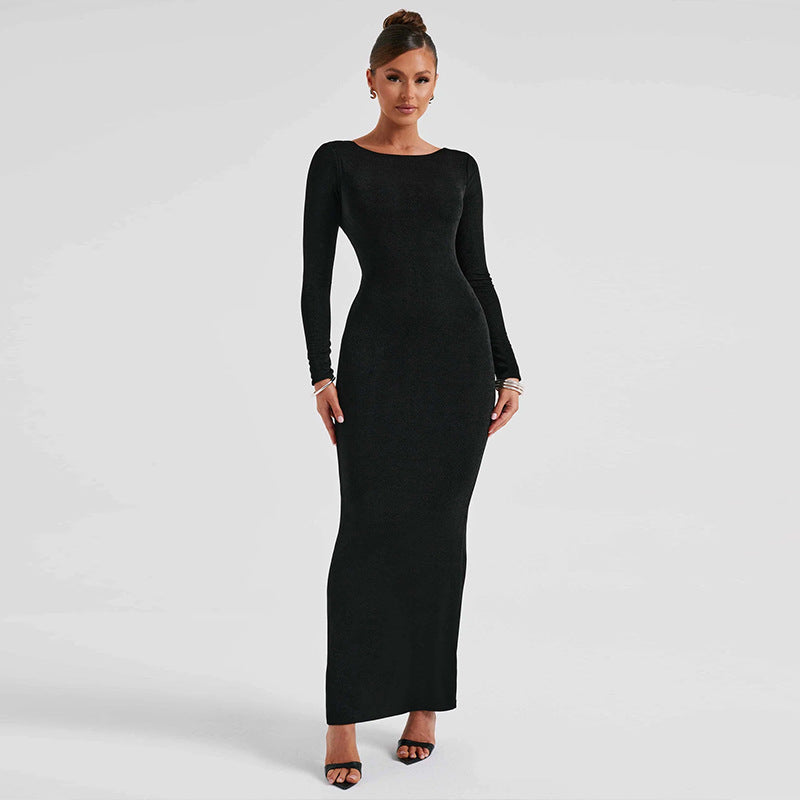 Gina Backless Maxi Dress