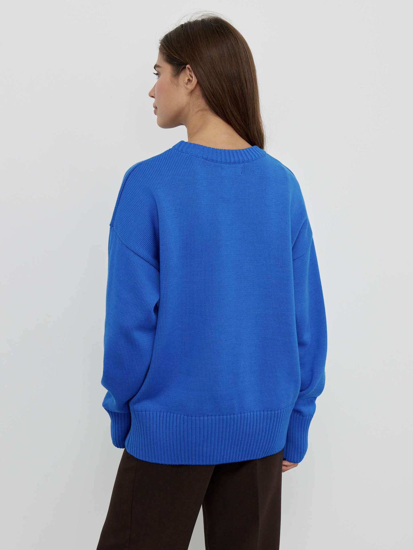 Audrey O Neck Oversized Casual Women Sweater