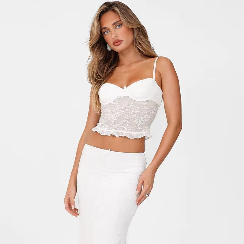 Diane Lace Sexy Two Piece Set