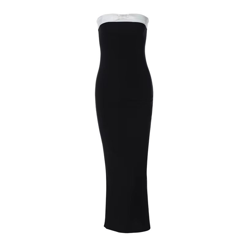 Holly Off-shoulder Strapless Backless Sexy Maxi Dress