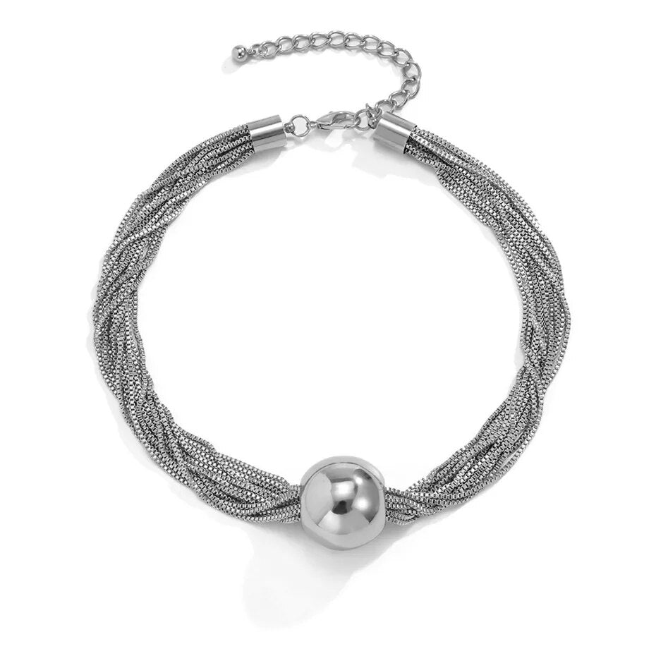 Holly Twisted Chunky Chain Necklace