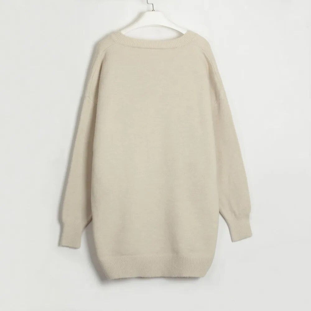 Annie Geometric Women Vest Sweater