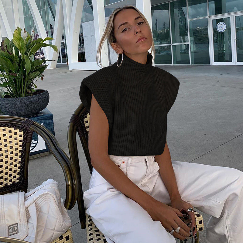 Gaia Sleeveless Sweater Vest Outfits