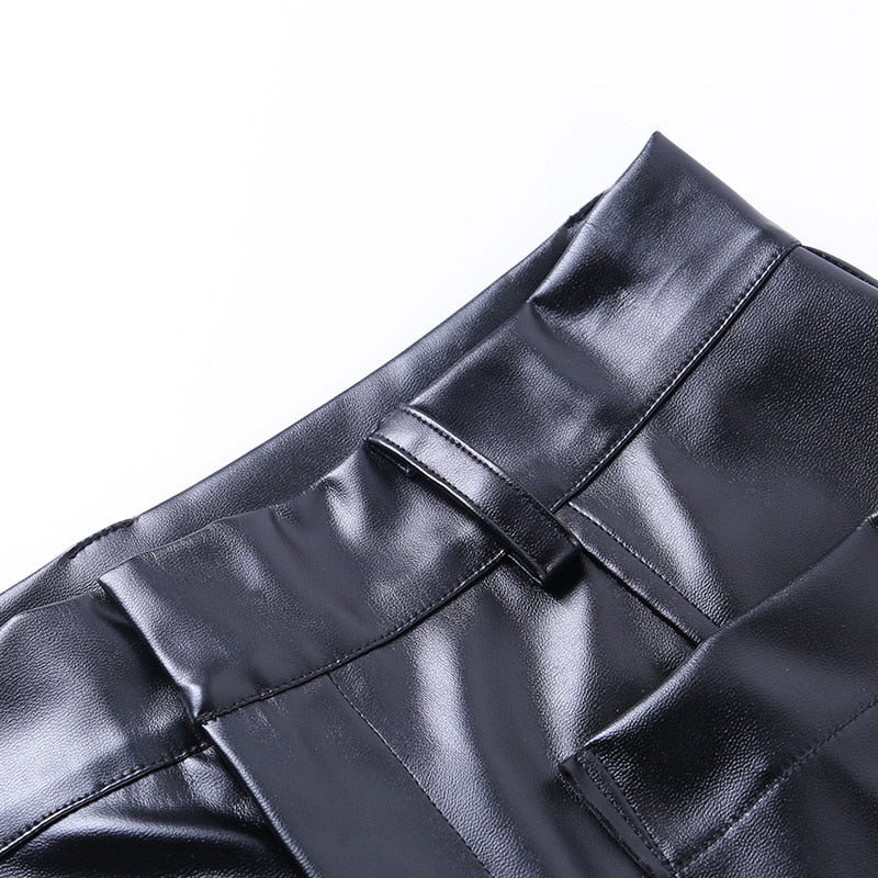 Tonia Women Faux Leather Pants