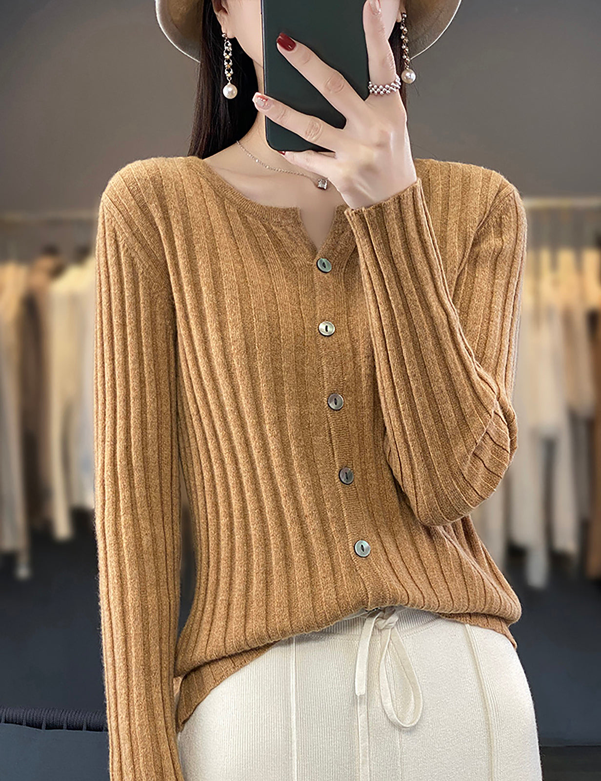 Sally Woman O Neck Sweater