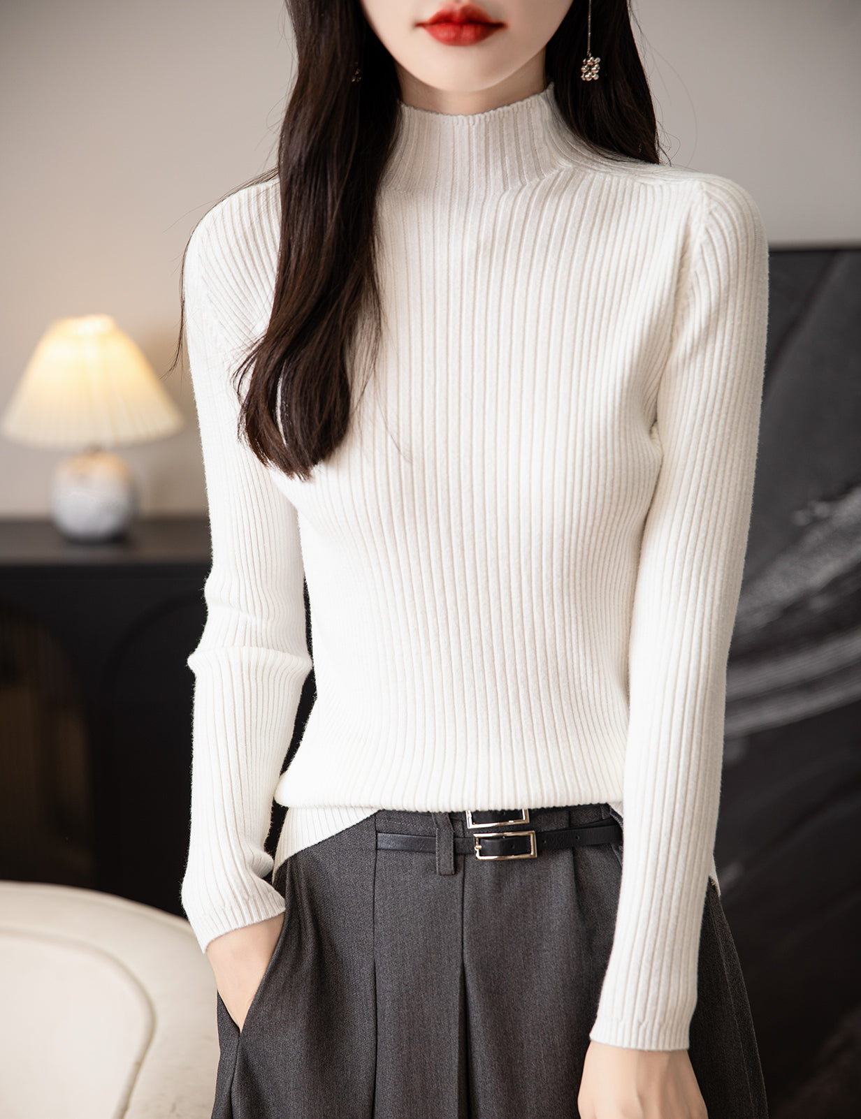 Holly Turtleneck Woman Sweater