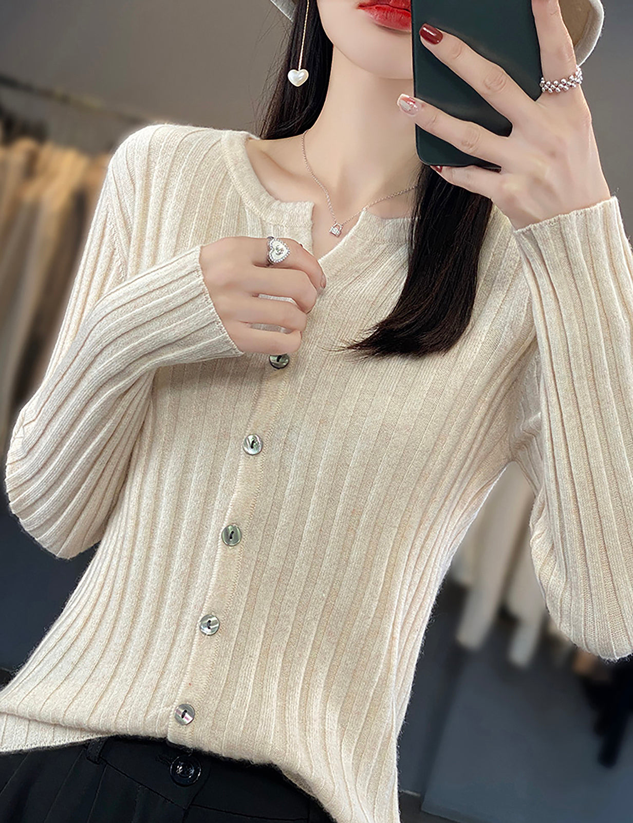 Sally Woman O Neck Sweater