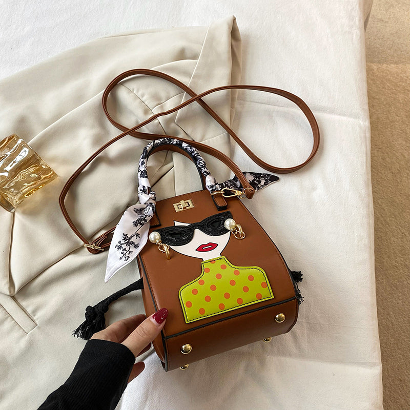 Lucy Woman Glasses Handbag