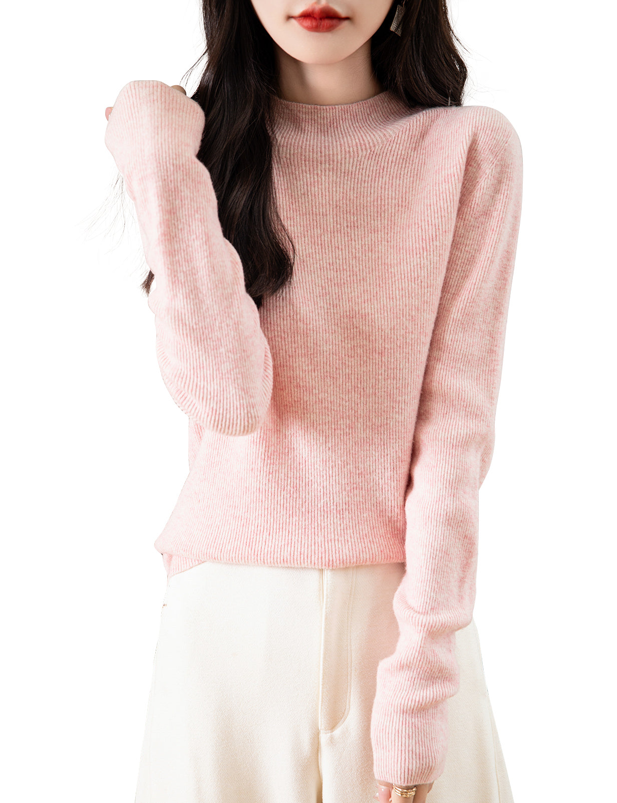 Ruby Woman Long Sleeve Knitted Sweater