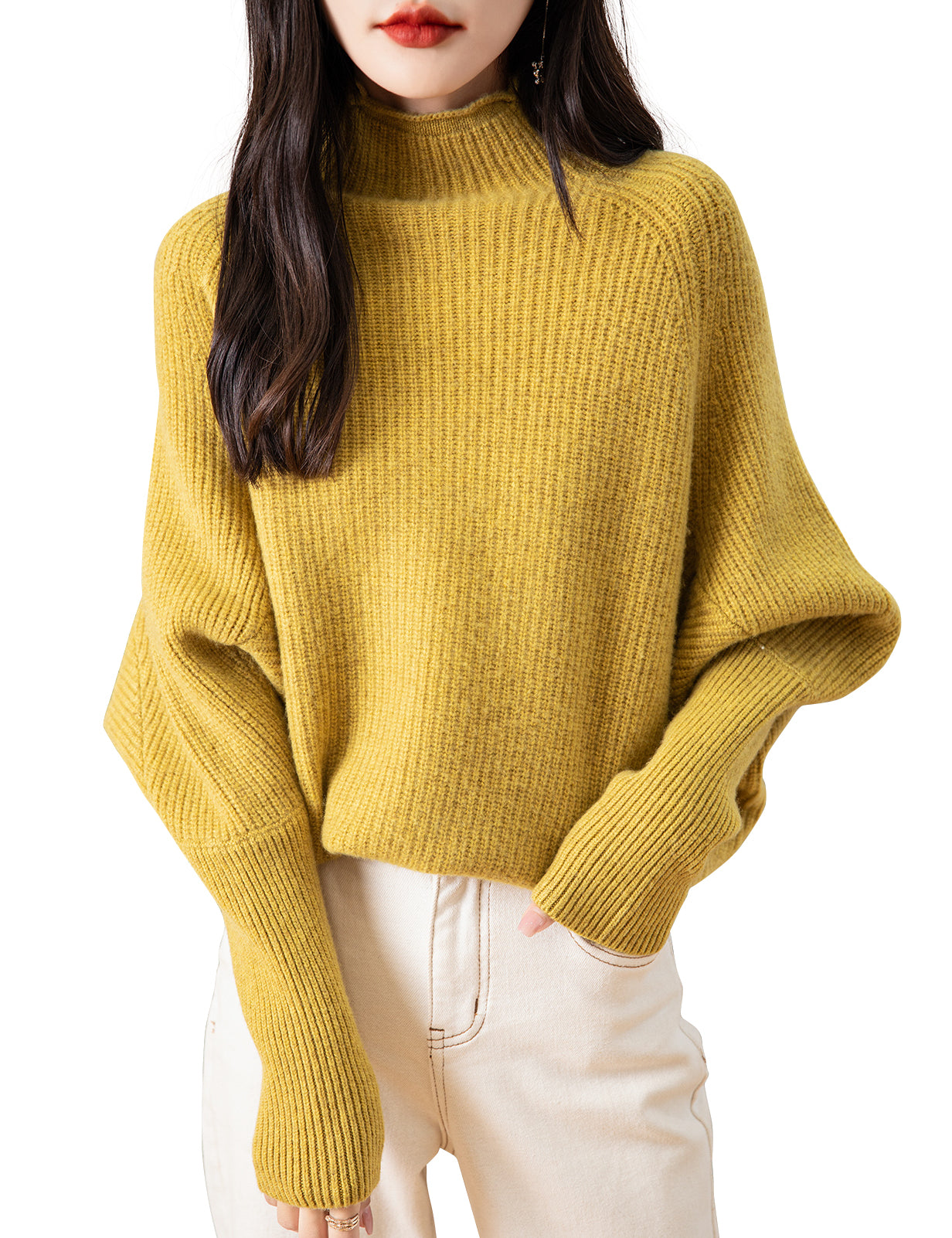 Jasmine Woman Turtleneck Sweater