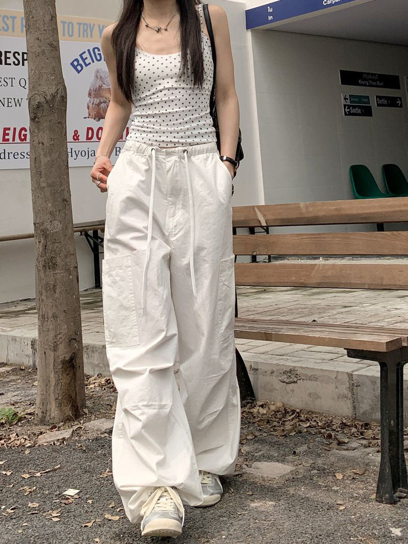 Brenda High Waist Vintage Cargo Pants