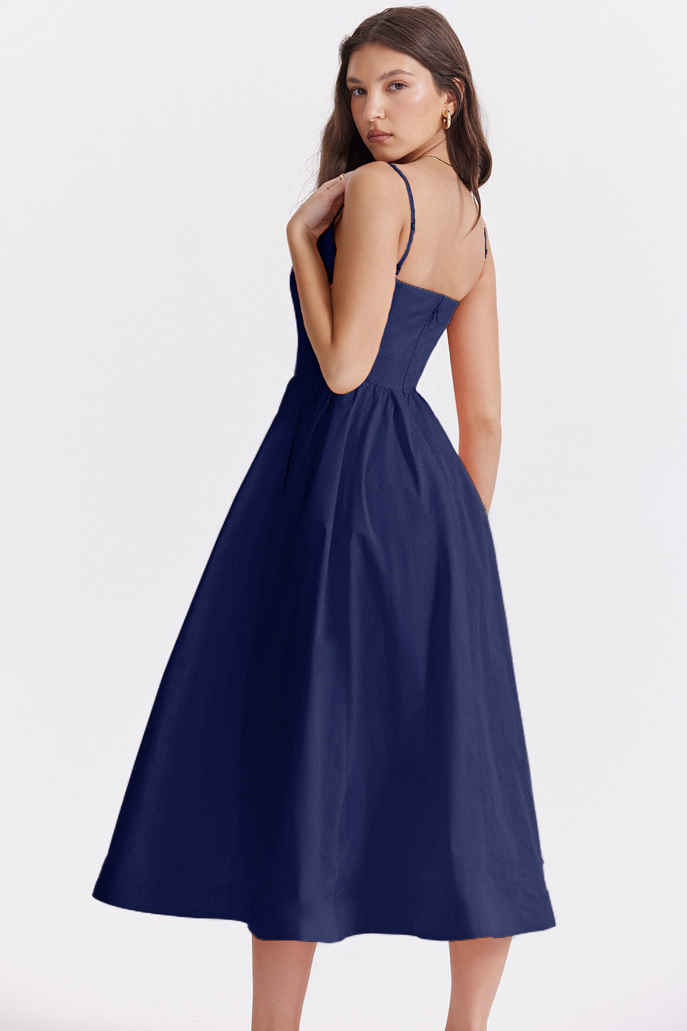 Joan A-line Loose Midi Dress