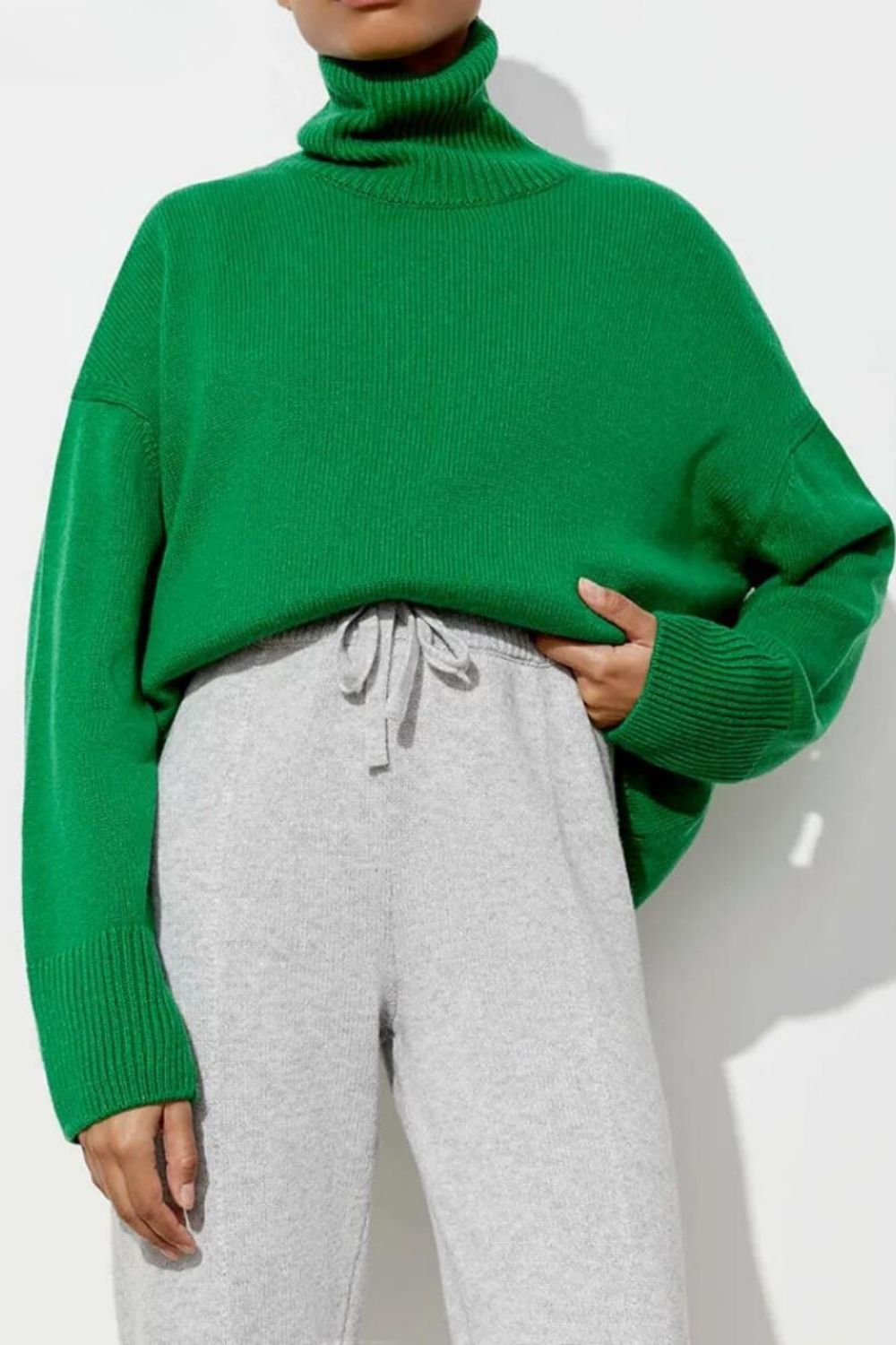 Laurie Oversized Casual Loose Knitted Women Jumper