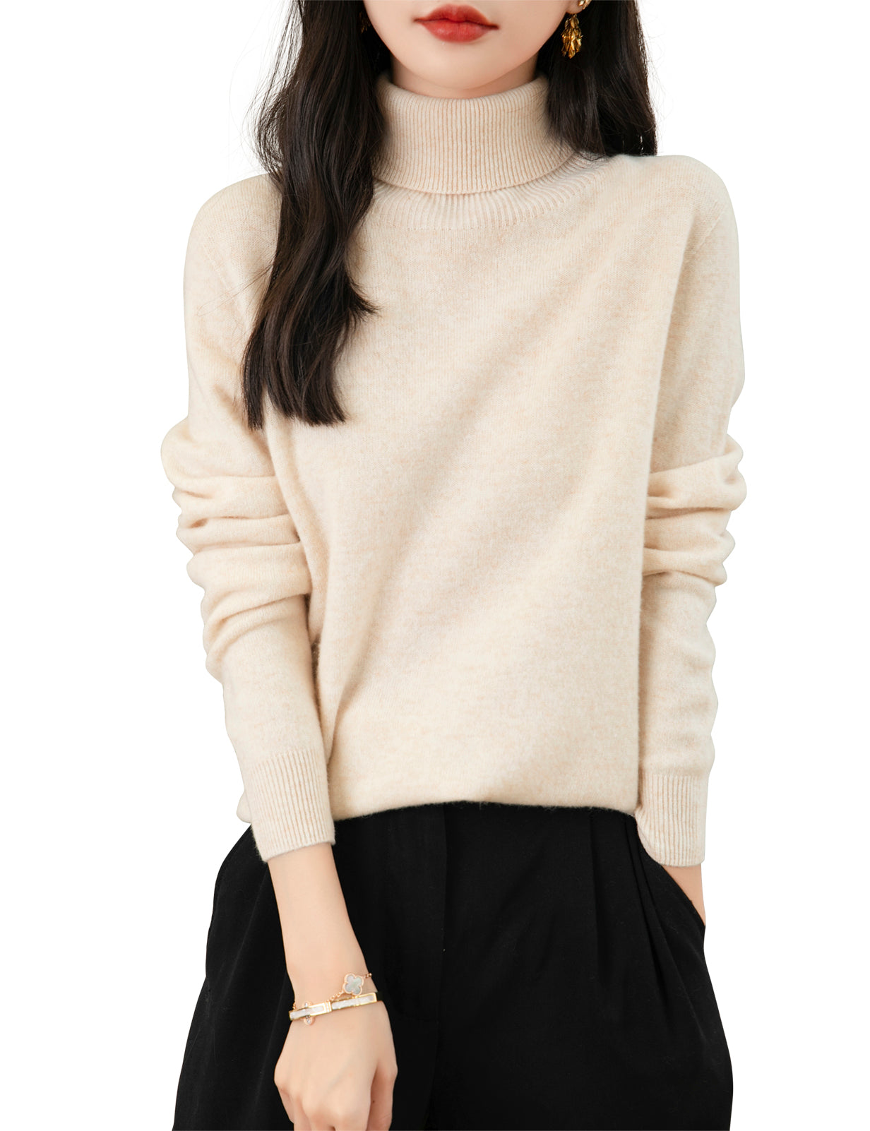 Judy Woman Turtleneck Sweater