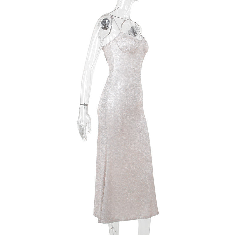 Ruby Spaghetti Strap Sleeveless Backless Women Dress