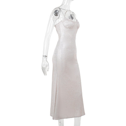 Ruby Spaghetti Strap Sleeveless Backless Women Dress