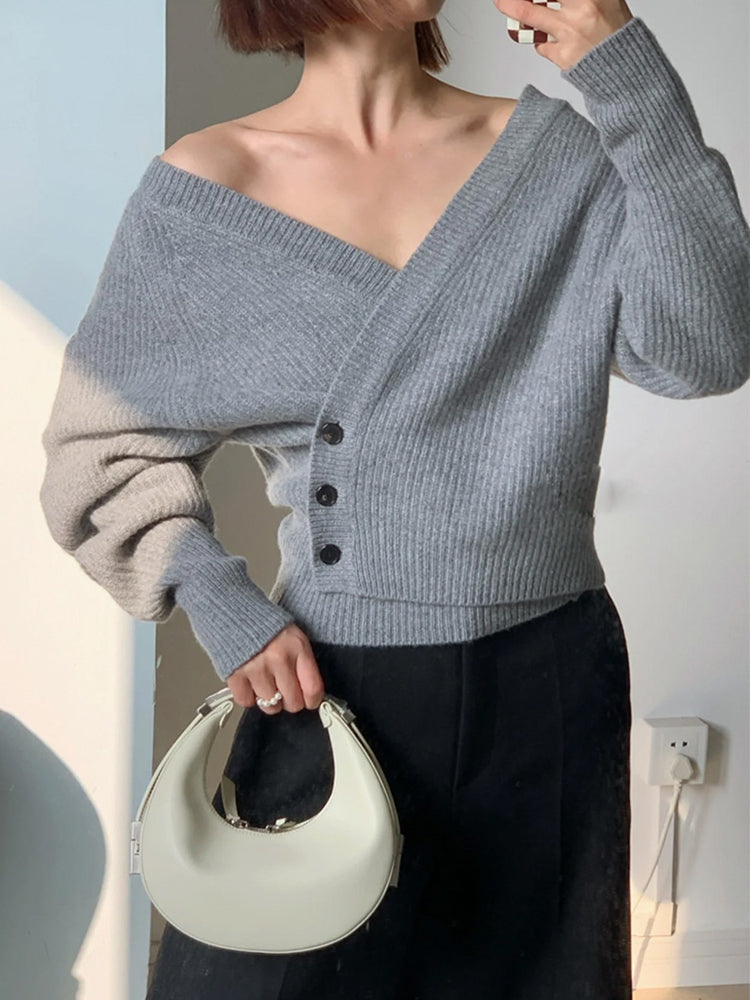 Alyssa Ribbed Woman Sweater