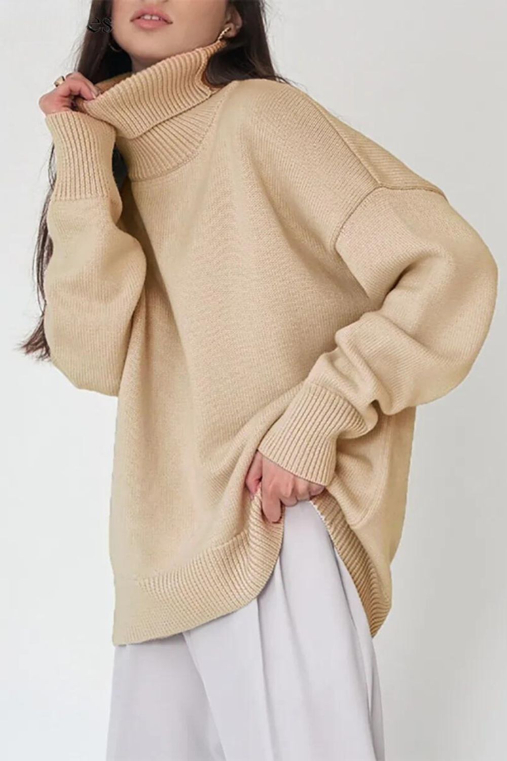Brenda Turtleneck Thick Warm Women Sweater