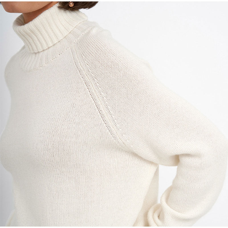Renee Turtleneck Raglan Sleeves Women Sweater