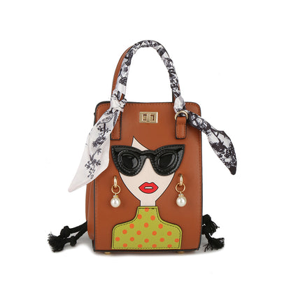 Lucy Woman Glasses Handbag