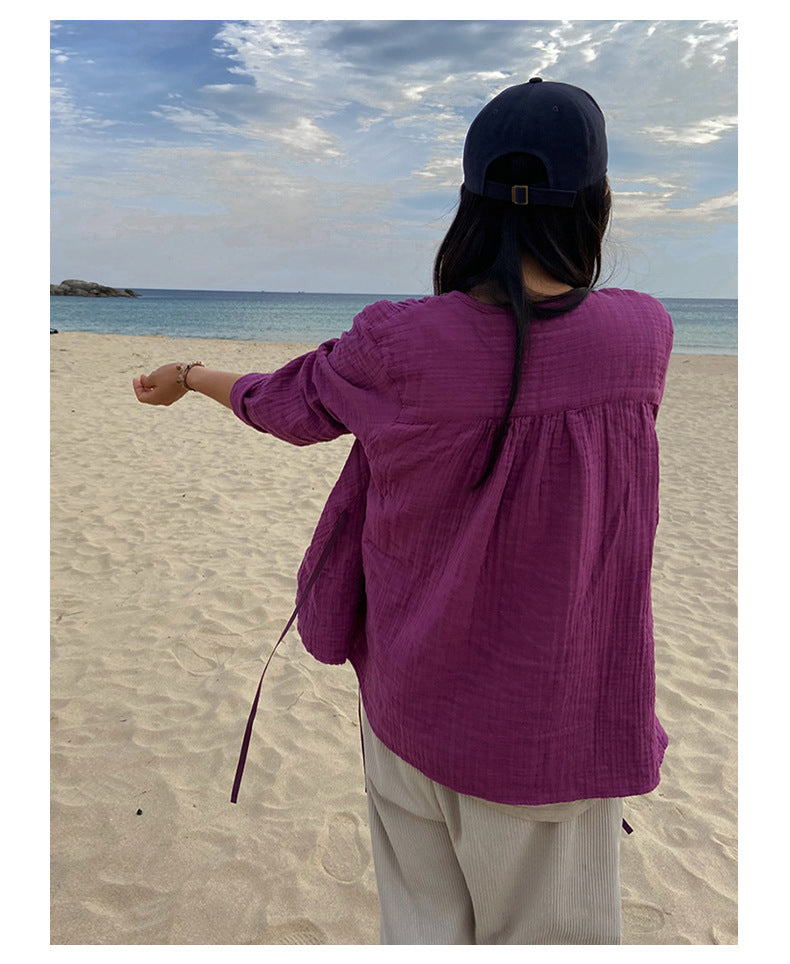 Joan Cotton Gauze Cardigan