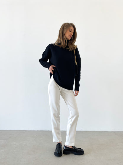 Dawn Women Turtleneck Oversized Casual Sweater