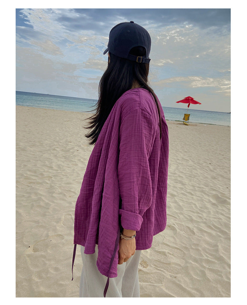 Joan Cotton Gauze Cardigan