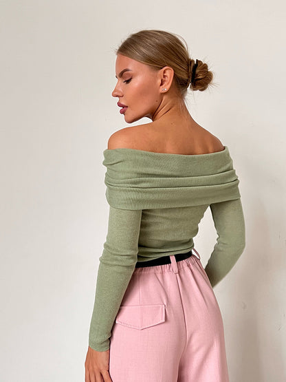 Catherine T-shirt Slim Fit Long Sleeve Women Sweater