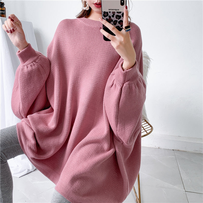 Margaret Long Sleeve Knit Woman Sweater