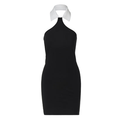 Faith Halter Sleeveless Sexy Mini Dress