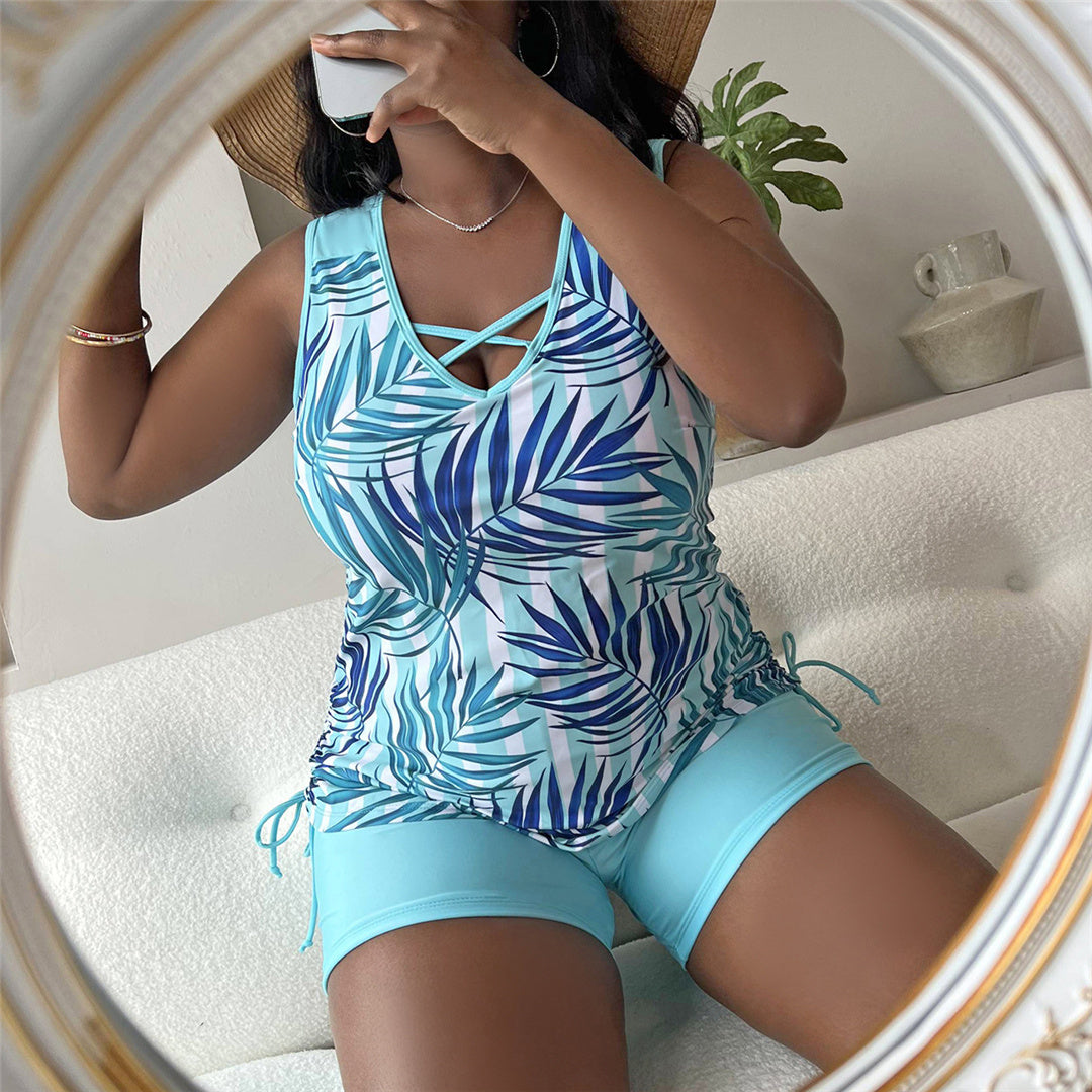 Shirley Printed Plus Size Bikini