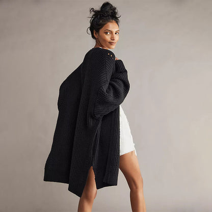 Susan Woman Thick Oversized Cardigan