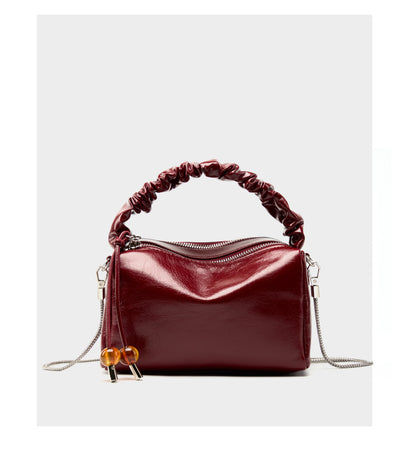 Katie Woman Leather Chain Small Crossbody Bag