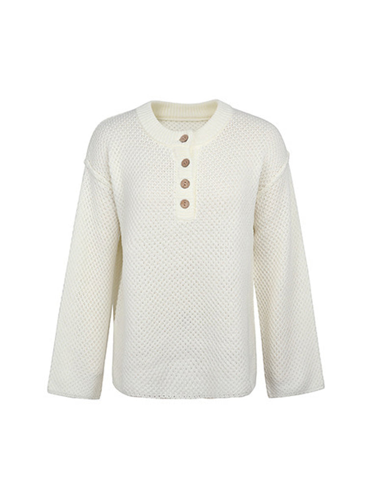 Veronica Vintage Long Sleeve Women Sweater