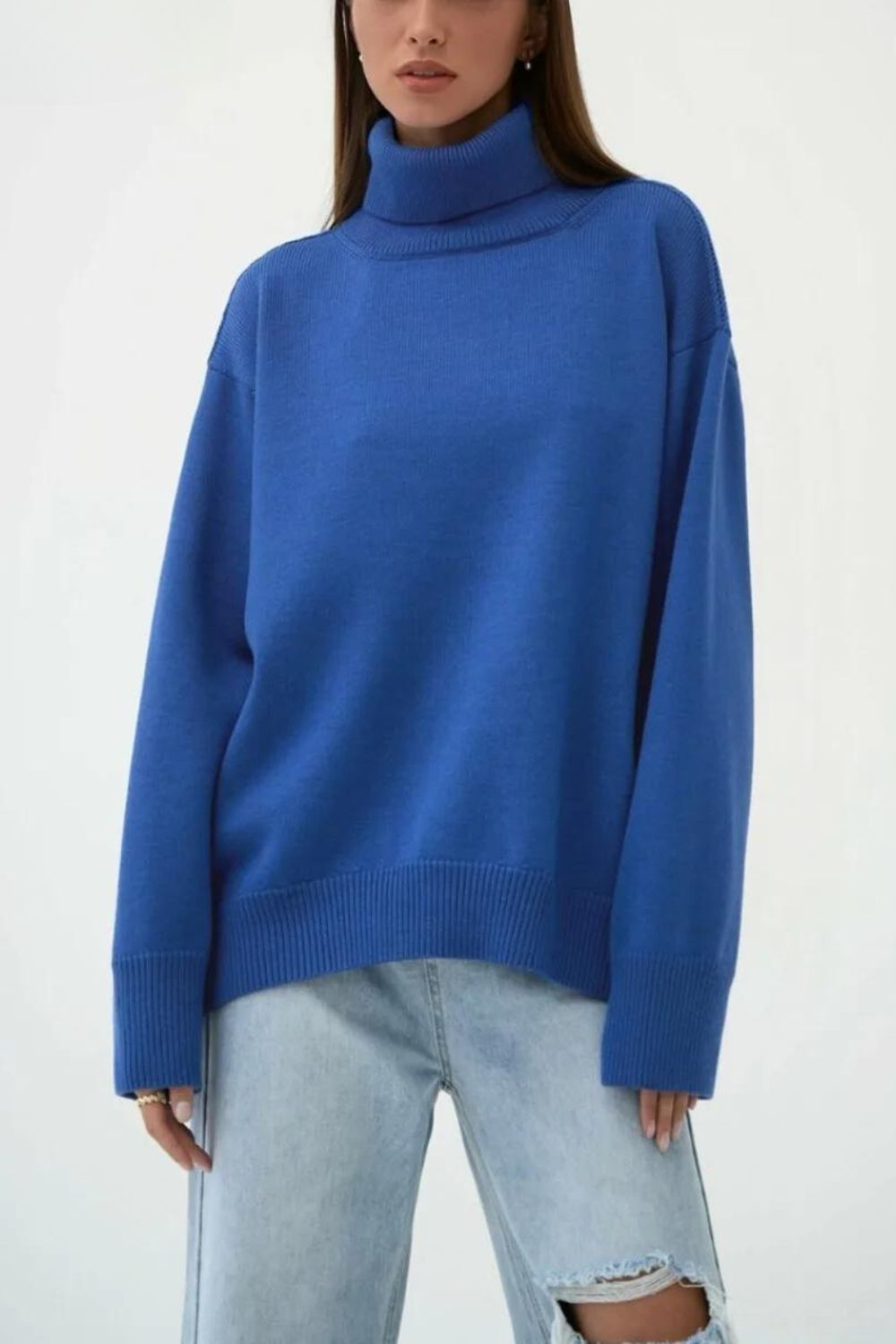 Brenda Turtleneck Thick Warm Women Sweater