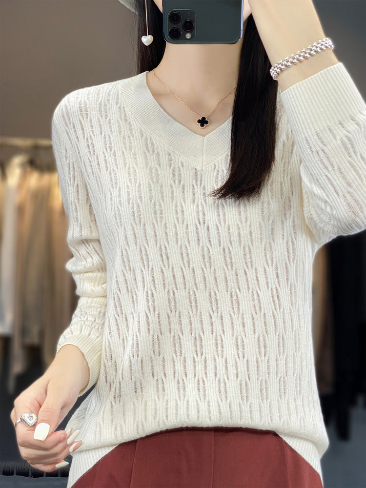 Judy Woman O Neck Knit T-Shirt