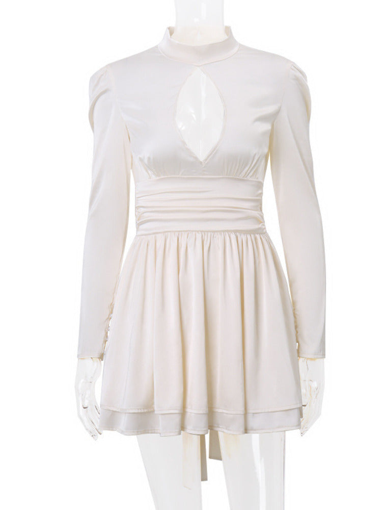 Janet Backless Bow Sexy Mini Dress