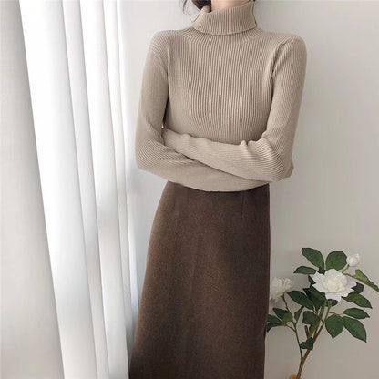 Jade Woman Slim Soft Basic Sweater